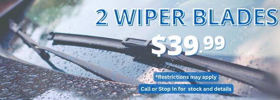 Wiper Blades $39.99